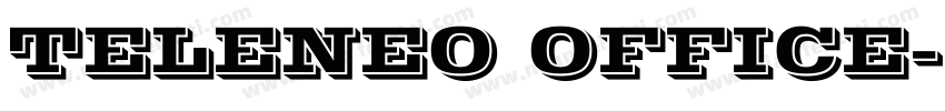 TELENEO OFFICE字体转换
